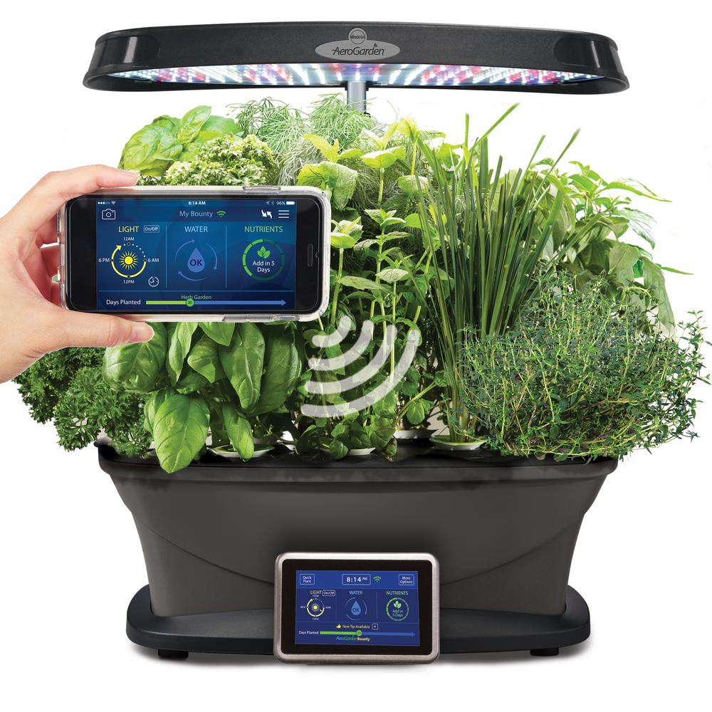 Aerogarden Bounty Wi Fi With Gourmet Herb Seed Pod Kit 903111 1100 Aerogarden Bounty Wi Fi With Gourmet Herb Seed Pod Kit