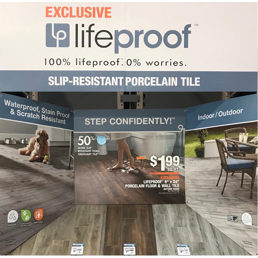 Lifeproof Sierra Wood 6 In X 24 Porcelain Floor And Wall Tile 13