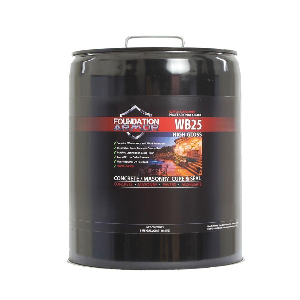Foundation Armor 5 gal. Water Based High Gloss Acrylic
