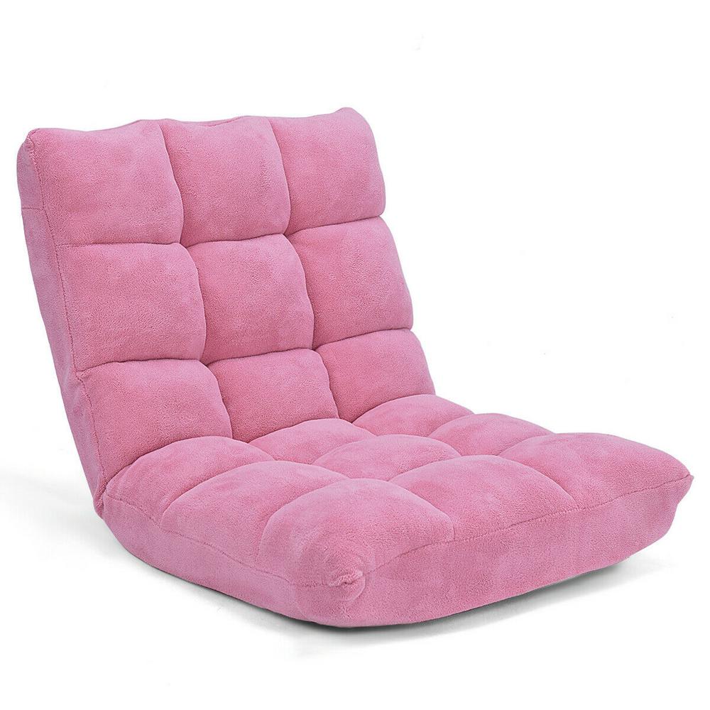 baby pink bean bag
