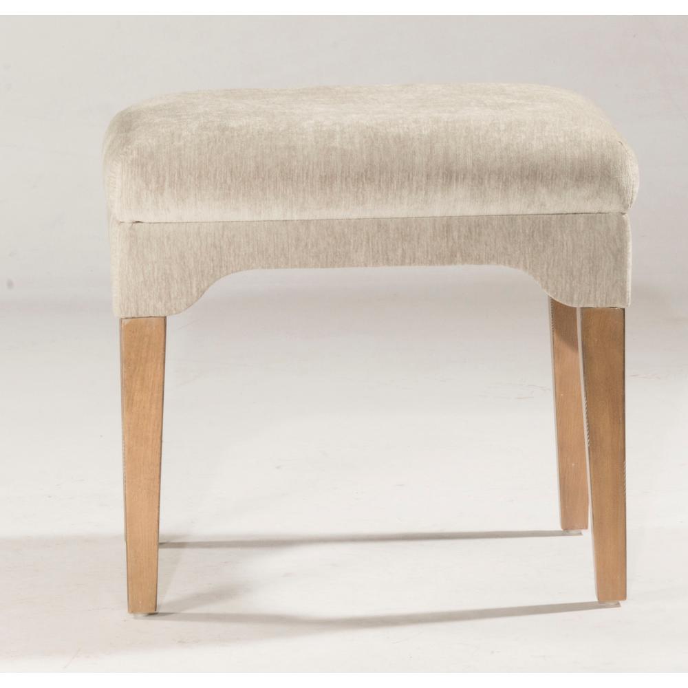 Hilale Furniture Cady Dark Weathered Gray Driftwood Vanity Stool Cady Dark Weathered Gray Driftwood Vanity Stool By Hilale Furniture