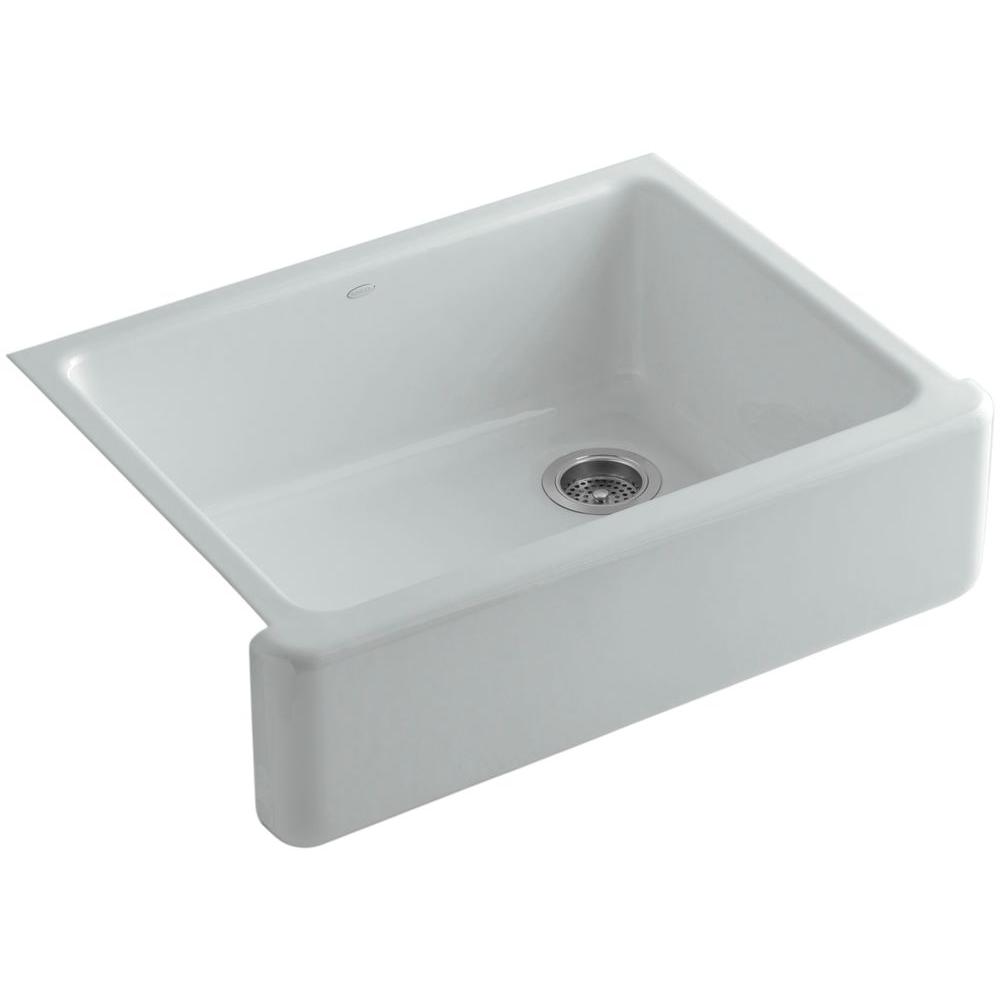 Kohler Whitehaven Farmhouse A Front Cast Iron 30 In Single Kohler Whitehaven Farmhouse A Front Cast Iron 30 In Single Basin Kitchen Sink