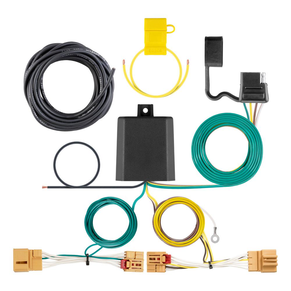 CURT Custom Wiring Harness (4Way Flat Output)56405 The Home Depot