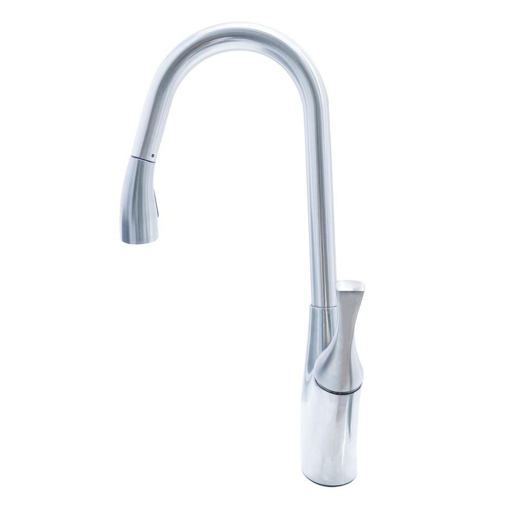 dyconn kitchen brushed nickel faucet dyconn kitchen brushed nickel faucet