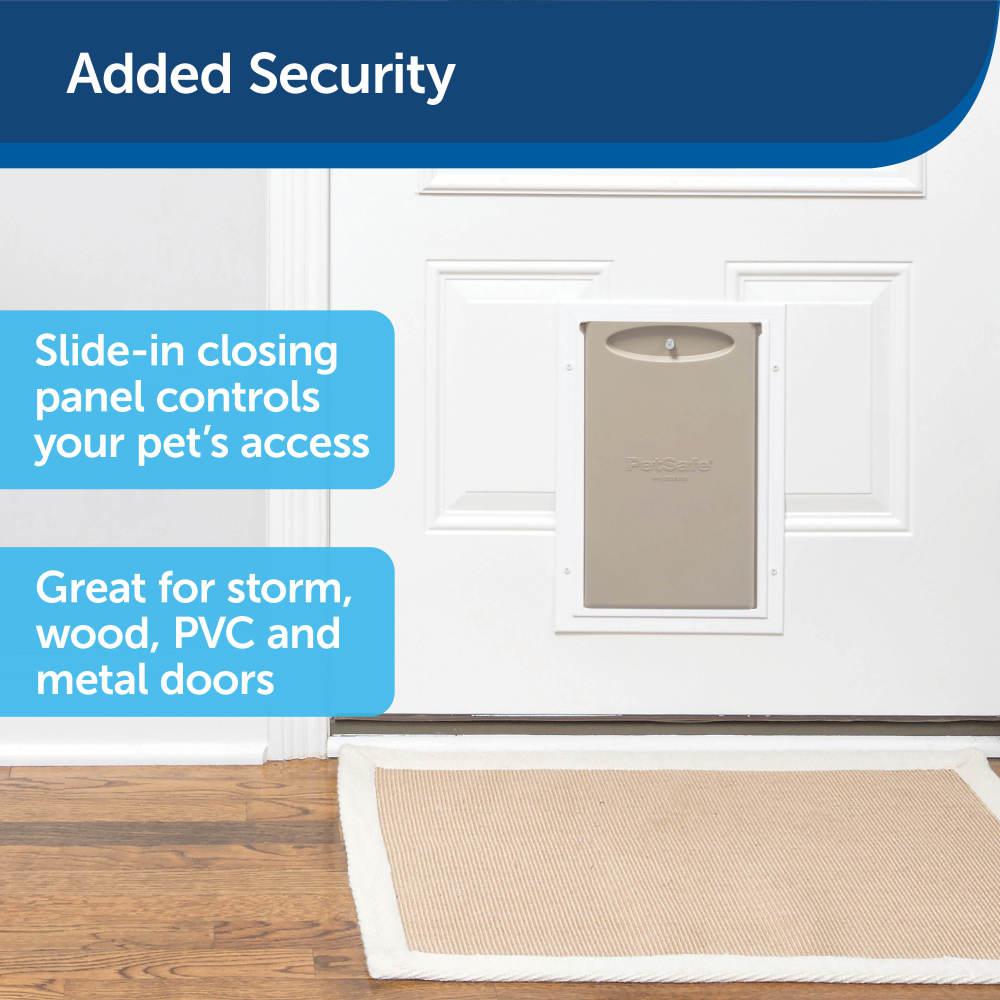 petsafe xl aluminum pet door