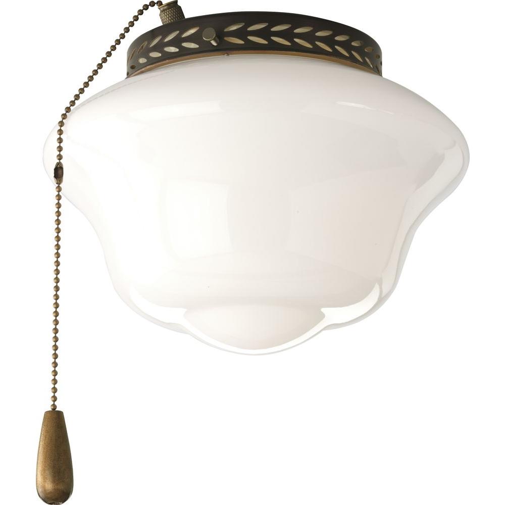 Progress Lighting 1 Ceiling Fan Light Kits Parts Airpro 1 Light Antique Bronze Ceiling Fan Discontinued
