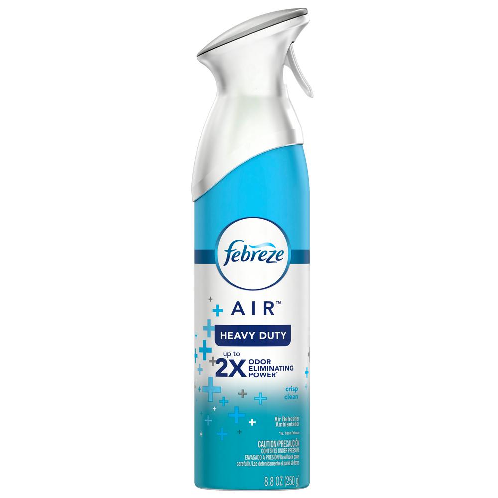 freshener options air 003700096257 Air Depot  The Crisp Air Duty Scent Spray Clean  Home 8.8 Freshener Febreze Heavy oz.