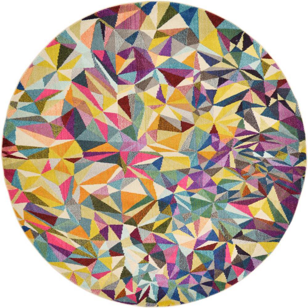 Unique Loom Round Rugs Images