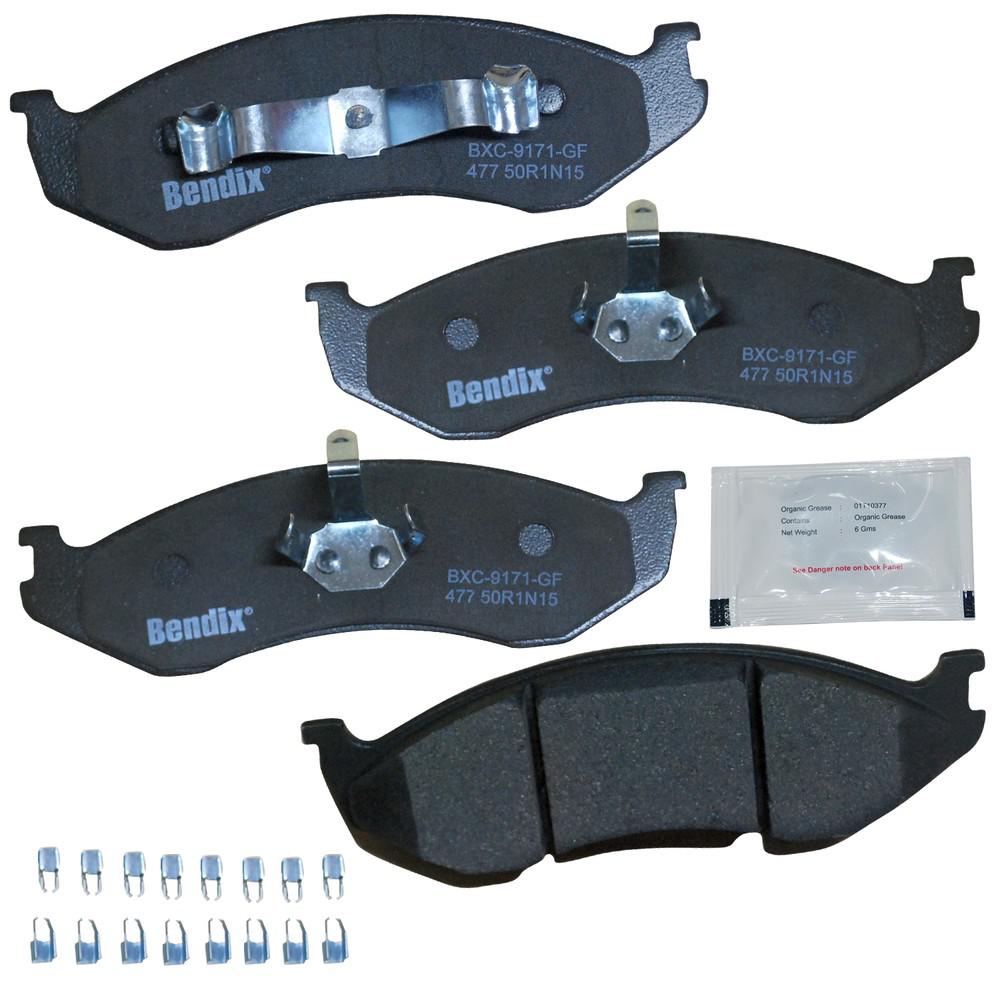 Bendix Bendix Premium Copper Free Ceramic BPR Disc Brake Pad - Front ...