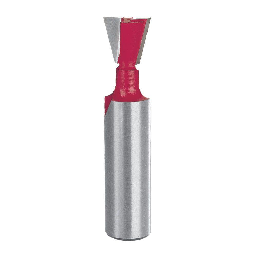 Diablo 1/2 inch x 1/2 inch Carbide Dovetail Router Bit with 1/2 inch Min Chuck by Diablo
