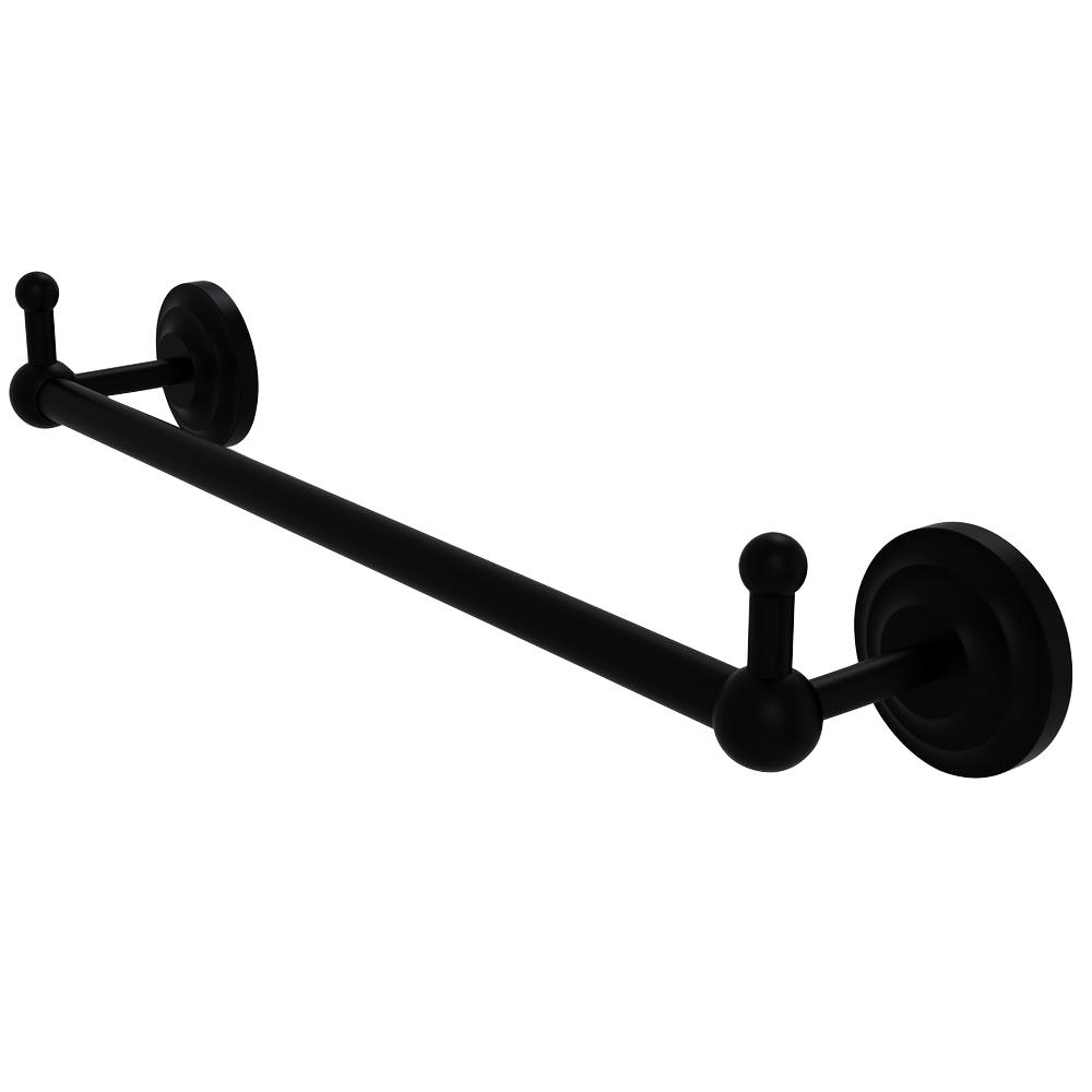 Allied Brass R-41/30-BKM 30-Inch Towel Bar， Matte Black＿並行輸入