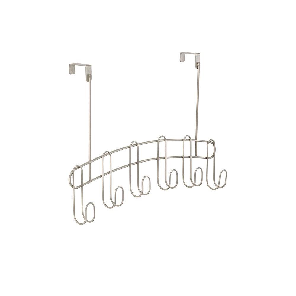 ClosetMaid Decorative 6Hook OvertheDoor in Nickel31226 The Home Depot
