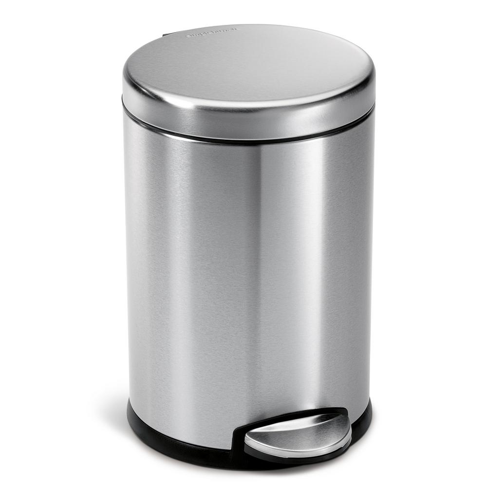 stainless trash can walmart
