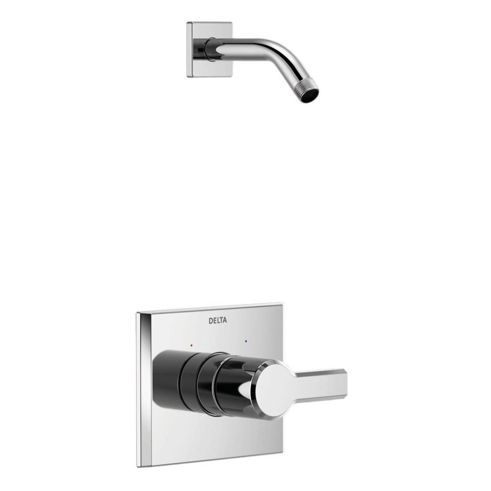 Delta Pivotal 1Handle WallMount Shower Trim Kit in Chrome (Valve and