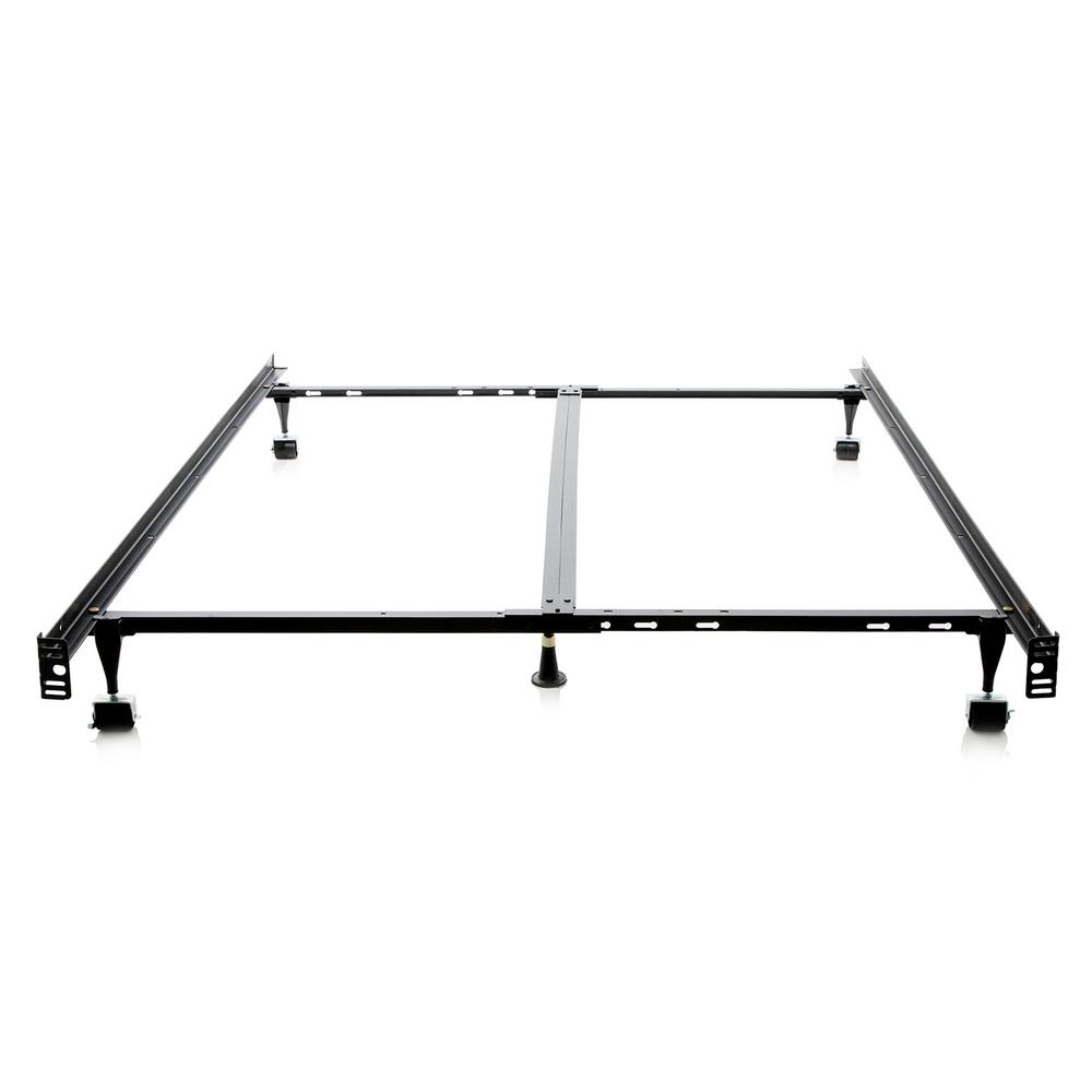 Malouf Adjustable Metal Bed Frame St6633 The Home Depot Malouf Adjustable Metal Bed Frame