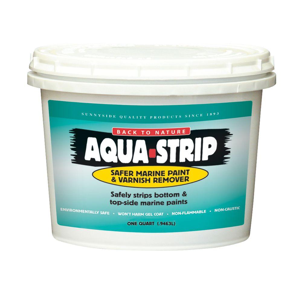 AquaStrip 1Qt. Safe Marine Paint and Varnish Remover65032 The Home