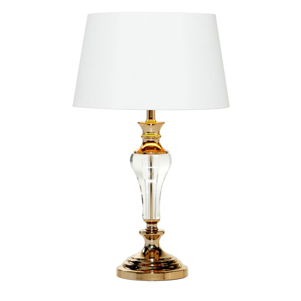 gold vintage lamp