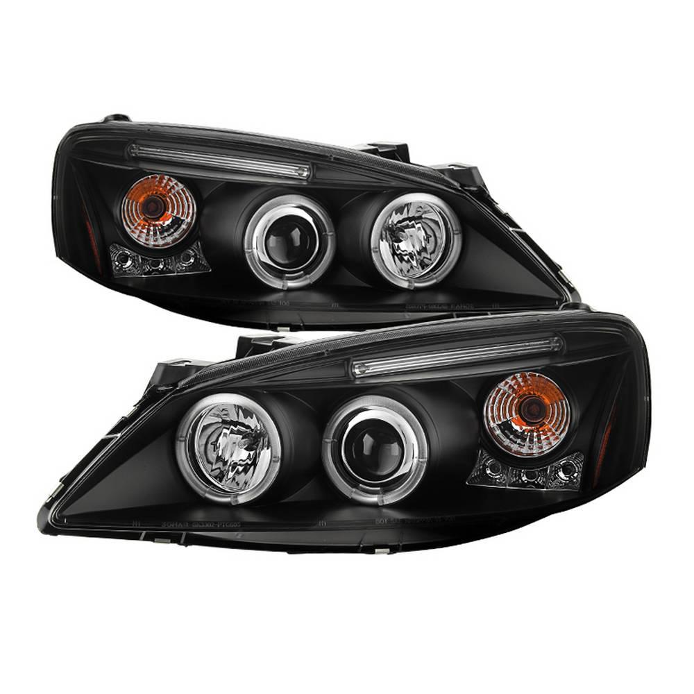Spyder Auto Pontiac G6 2 4dr 05 08 Projector Headlights Led Halo Pontiac G6 2 4dr 05 08 Projector Headlights Led Halo Replaceable Leds Black