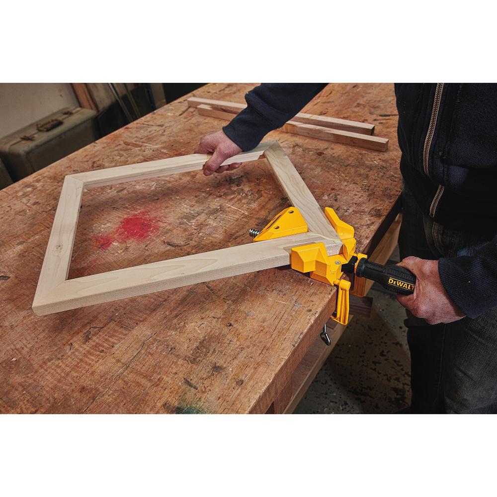 DEWALT 90Degree Angle Clamp 2 in. Jaw Opening 250 lbs. Clamping Force Fastening 76174838534 eBay