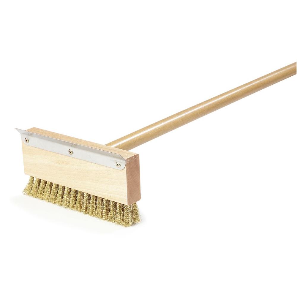 Carlisle Oven Brush and Scraper with Handle by Carlisle