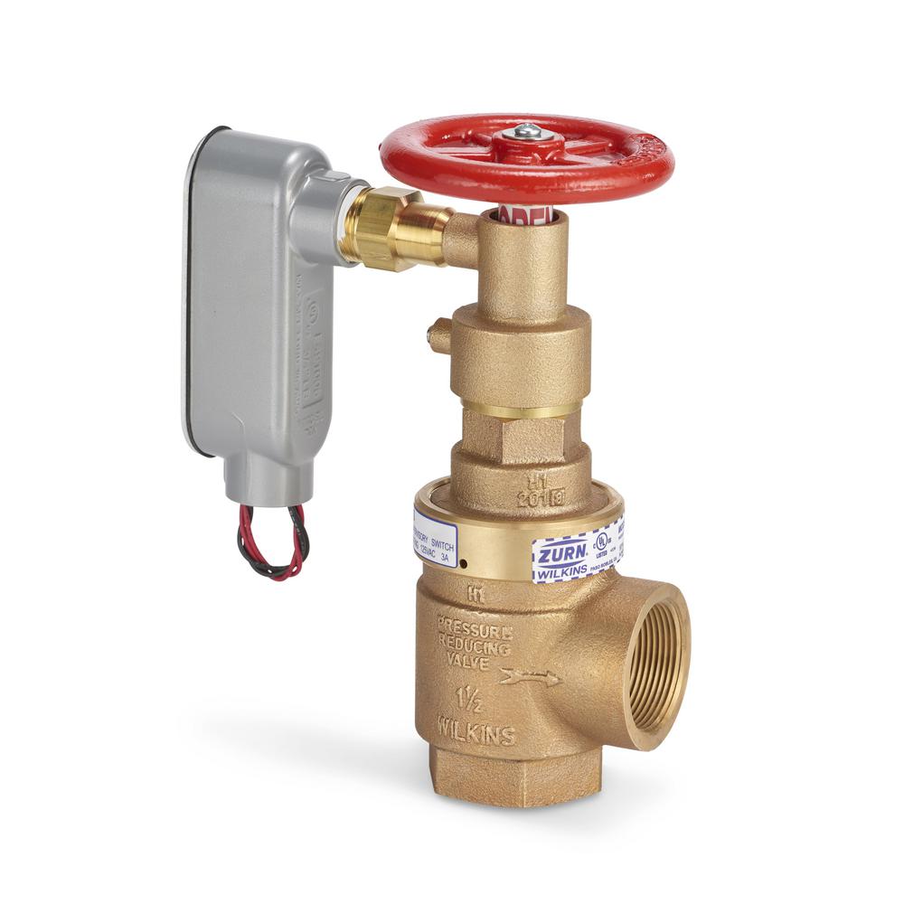 Zurn 11/2 in. Bronze Pressure Reducing ValveZW4104SSO The Home Depot