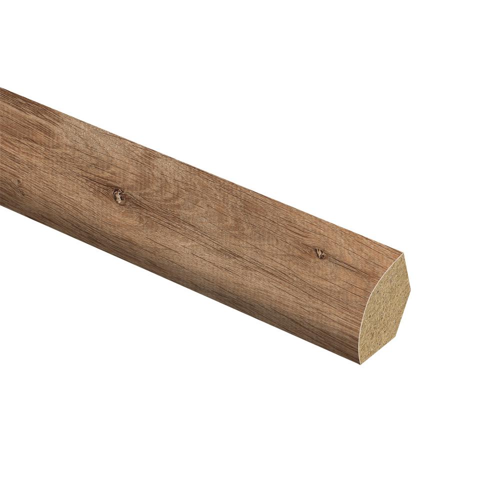 Zamma Trail Oak Georgia Clay 5 8 In Thick X 3 4 In Wide X 94 In Length Vinyl Quarter Round Molding 015143675 The Home Depot
