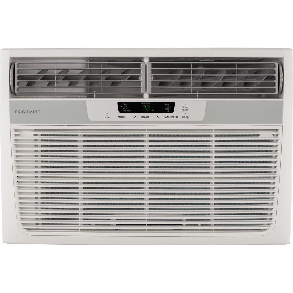 Amana 9,000 BTU R410A Window Heat Pump Air Conditioner with 3.5 kW Electric Heat and Remote
