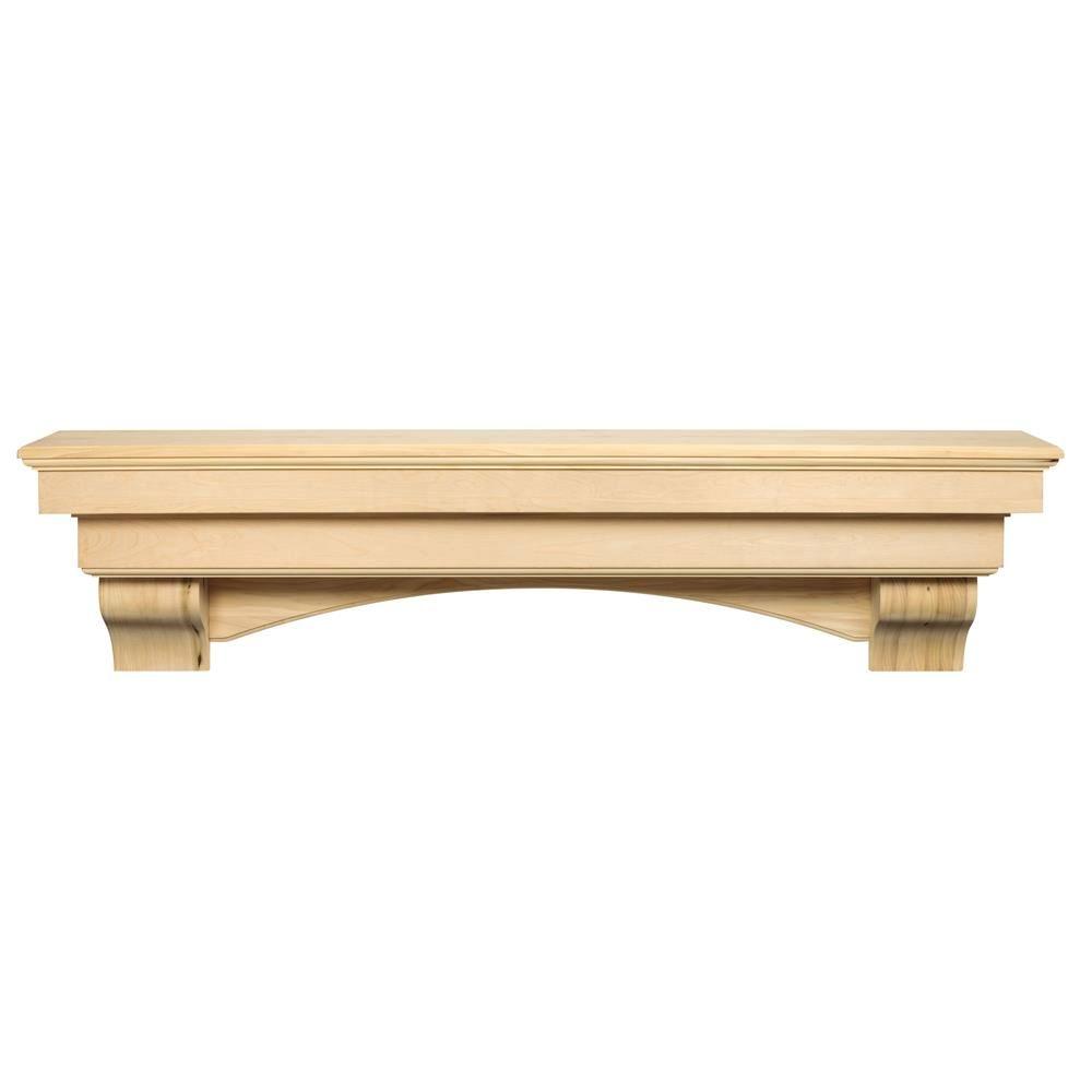 Best Rated Unfinished Wood Fireplace Mantel Shelves