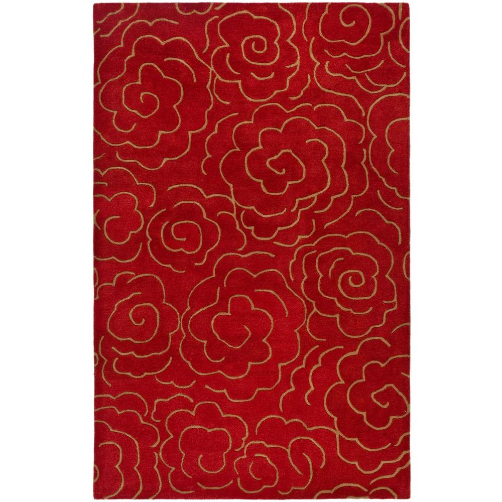 Safavieh Soho Red 5 Ft X 8 Area Rug Soh812a The Home Depot This Review Is From Soho Red 8 Ft X 10 Area Rug