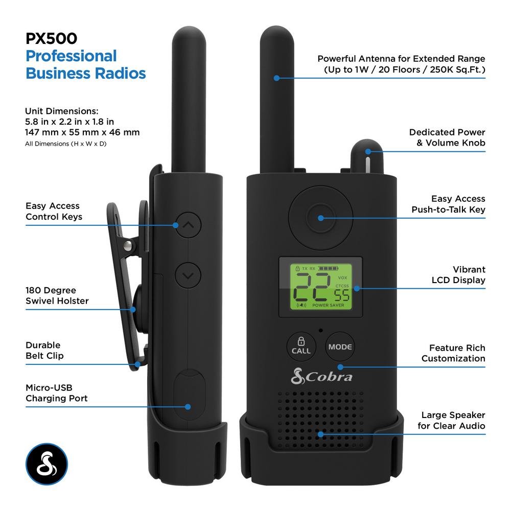Cobra PX500 6 Port Charger