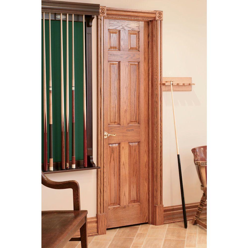 House Of Fara 3 4 In X 3 In X 8 Ft Oak Fluted Casing 9584 The