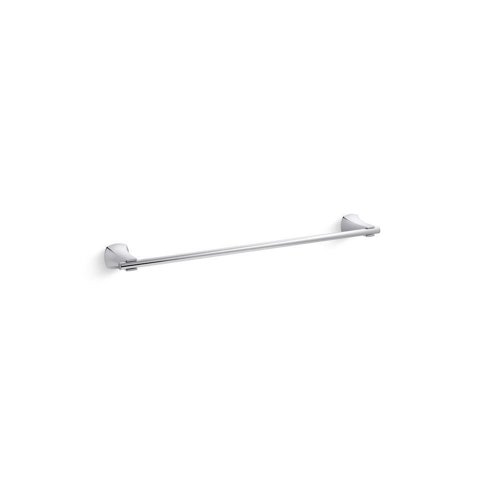 KOHLER Rubicon 24 In Towel Bar In Polished Chrome K R26112 CP The   Polished Chrome Kohler Towel Bars K R26112 Cp 64 1000 