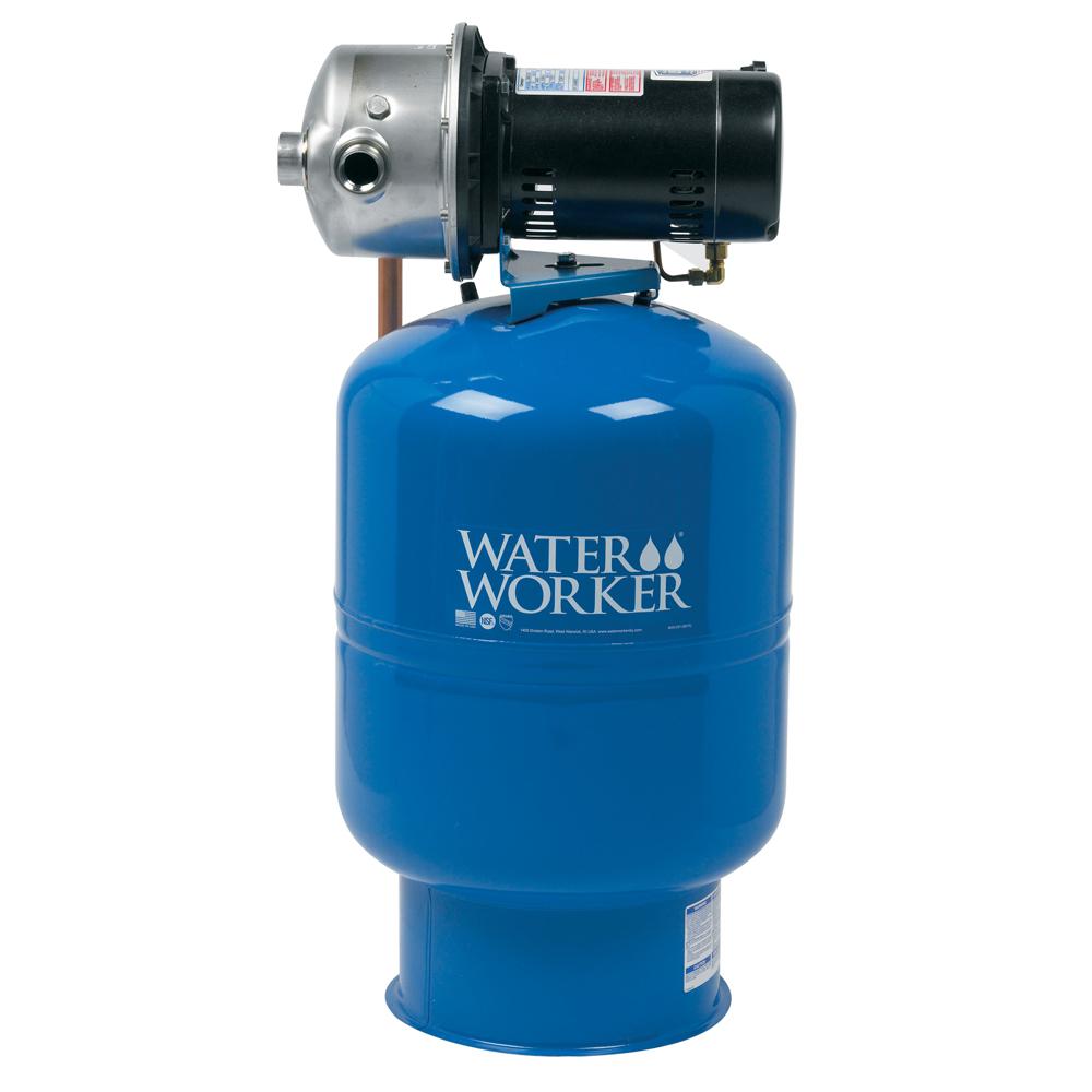 Water Worker City Water Pressure Booster System with 14 Gal. Well Tank