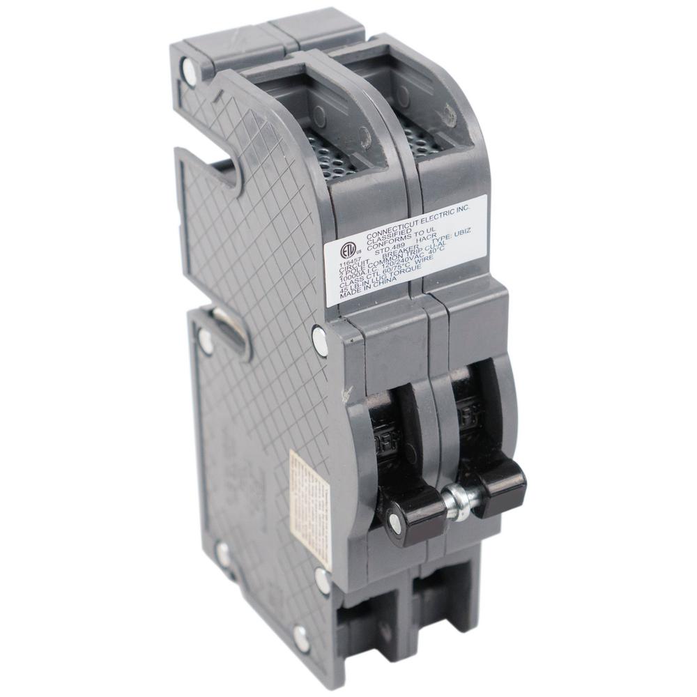 ZINSCO SYLVANIA T/&B CHALLENGER RC38-60 2 Pole 60 Amp Circuit Breaker flawed