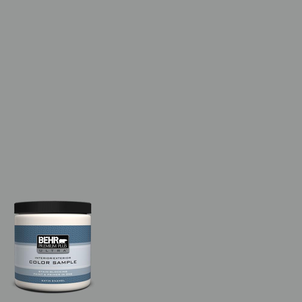 Behr Exterior Paint Home Depot behr premium plus ultra 8 oz. ppu2419 shark fin satin enamel Behr Exterior Paint Home Depot behr premium plus ultra 8 oz. ppu2419 shark fin satin enamel