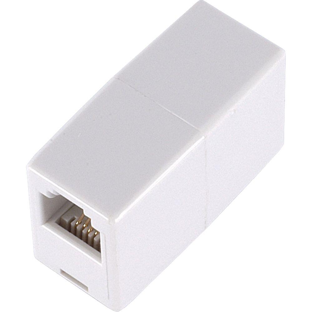 Power Gear 4-Conductor In-Line Coupler, White-76190 - The Home Depot