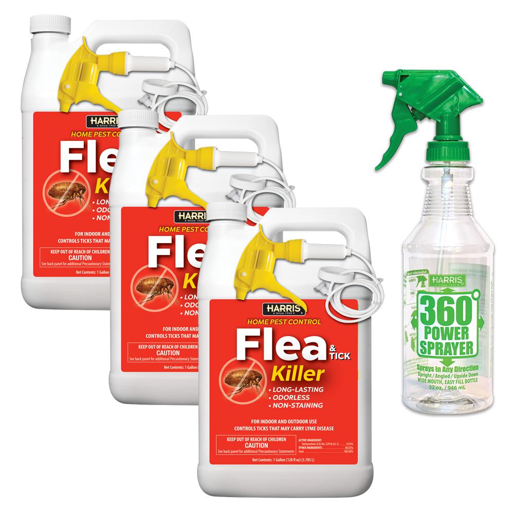 Harris Gal Flea And Tick Killer Pack Hft The Home Depot