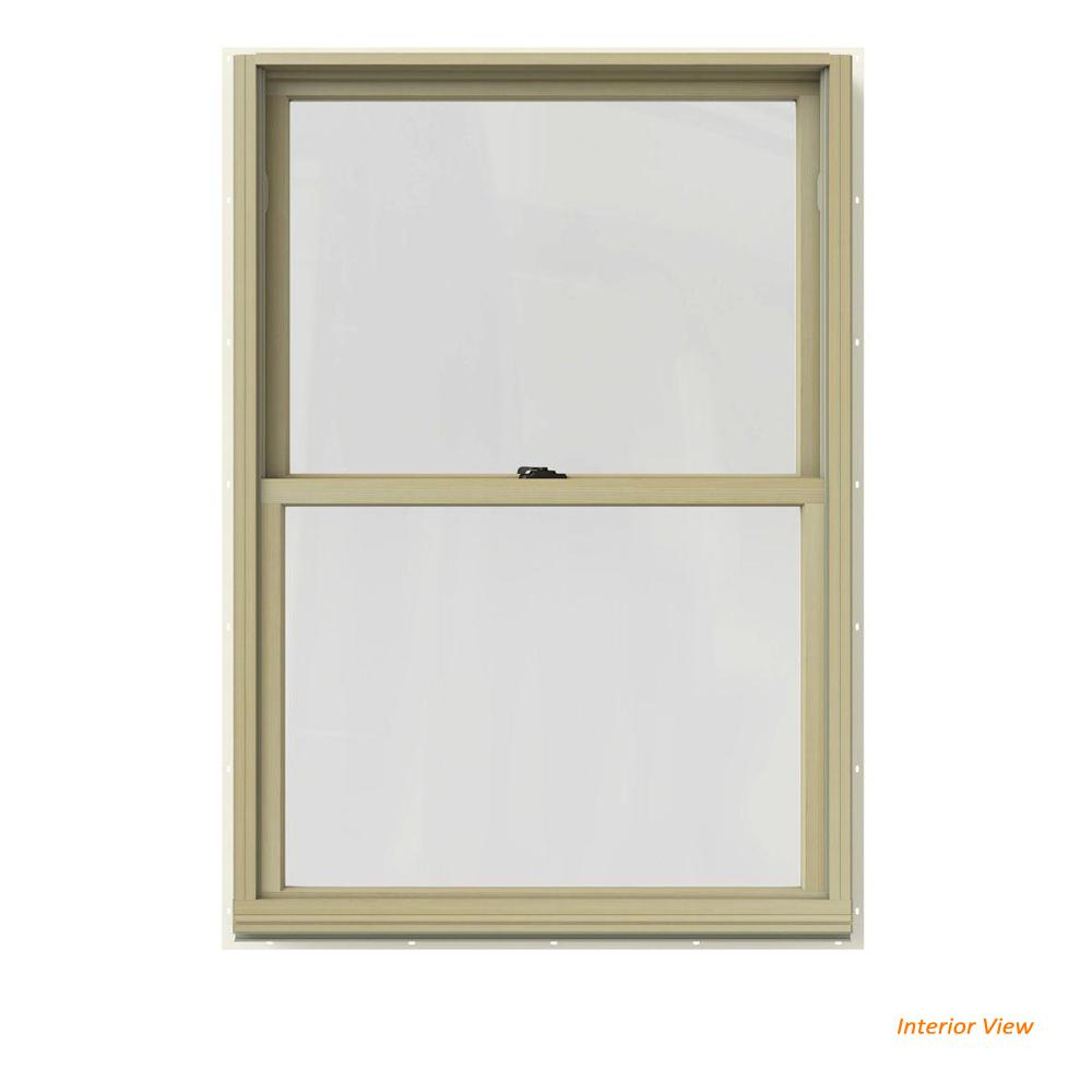 JELD WEN 48 In X 20 In W 2500 Series Painted Cream Clad Wood