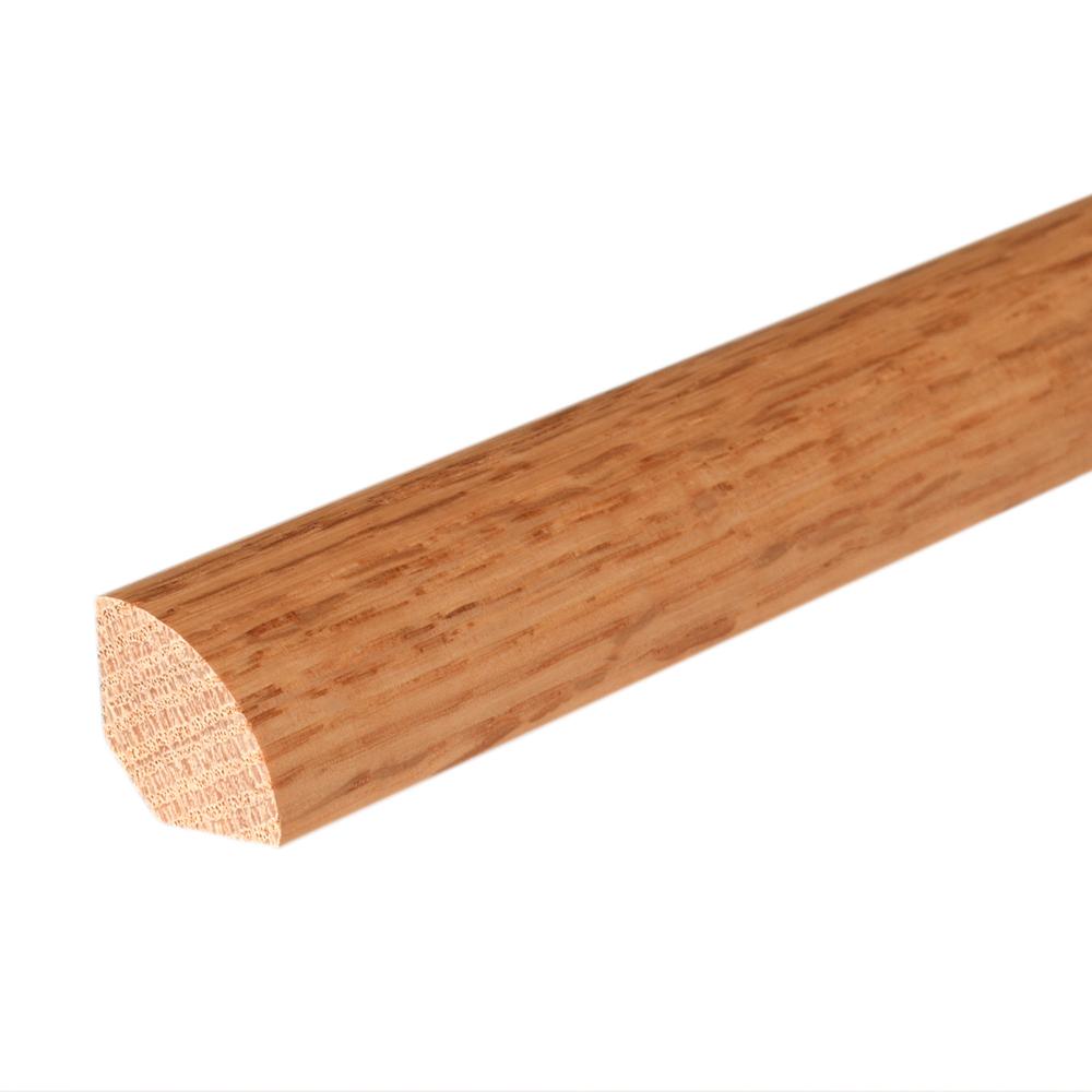 Mohawk Red Oak Natural 3 4 In Wide X 84 In Length Quarter Round