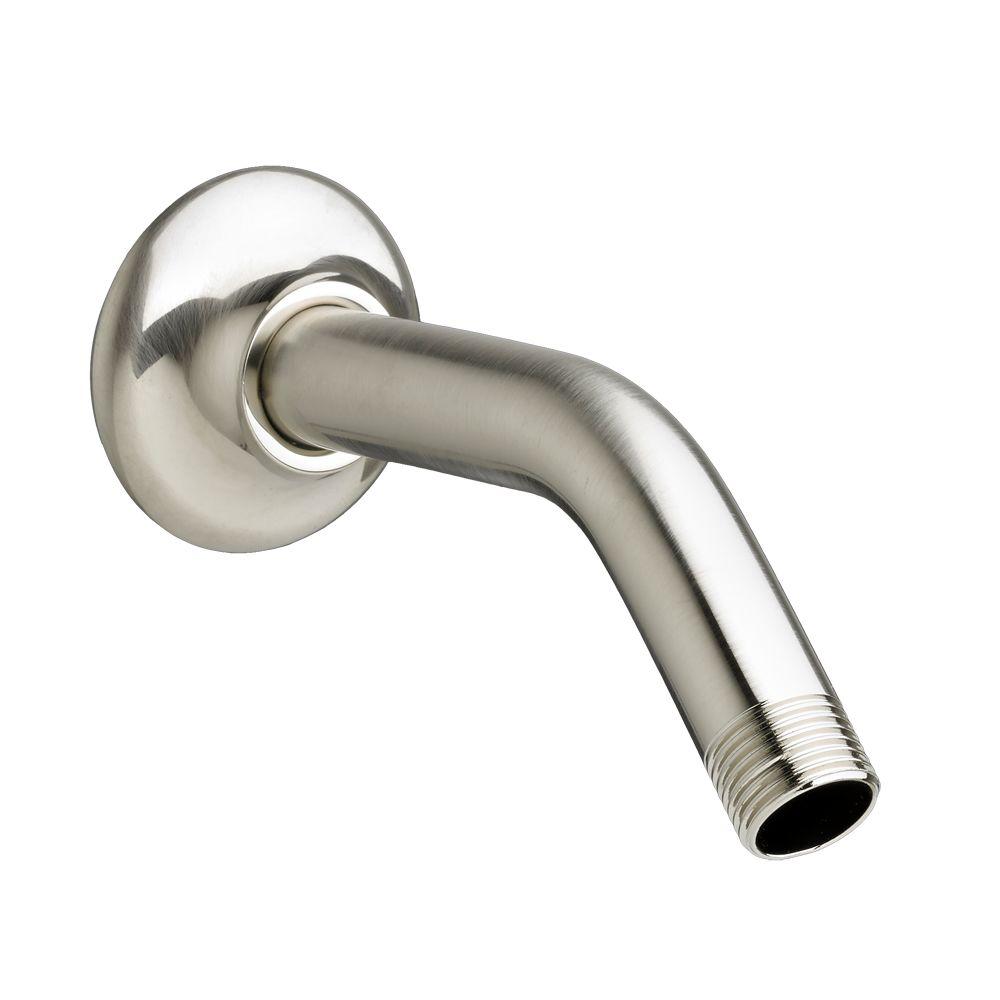 American Standard Standard Shower Arm and Flange, Brushed Nickel1660.240.295 The Home Depot