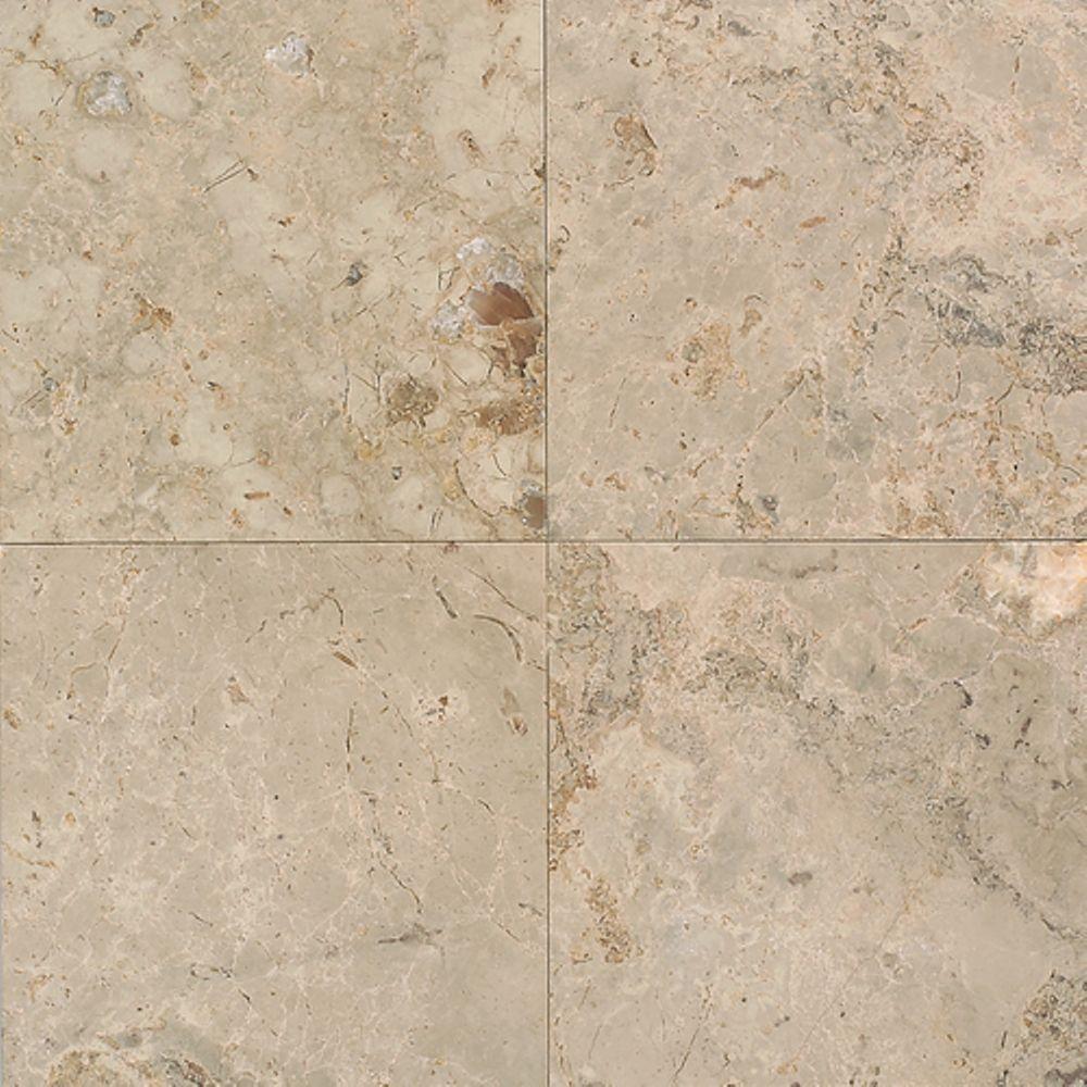 Daltile Napolina 18 in. x 18 in. Natural Stone Floor and Wall Tile (15.