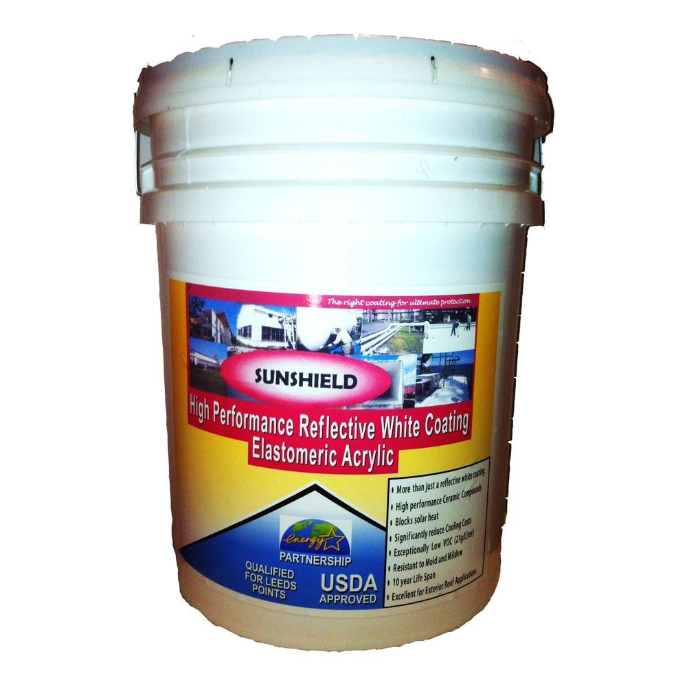 Sunshield 5 Gal Radiant Barrier For Roofs And Exteriors 312 The Radiant Barrier For Roofs And Exteriors