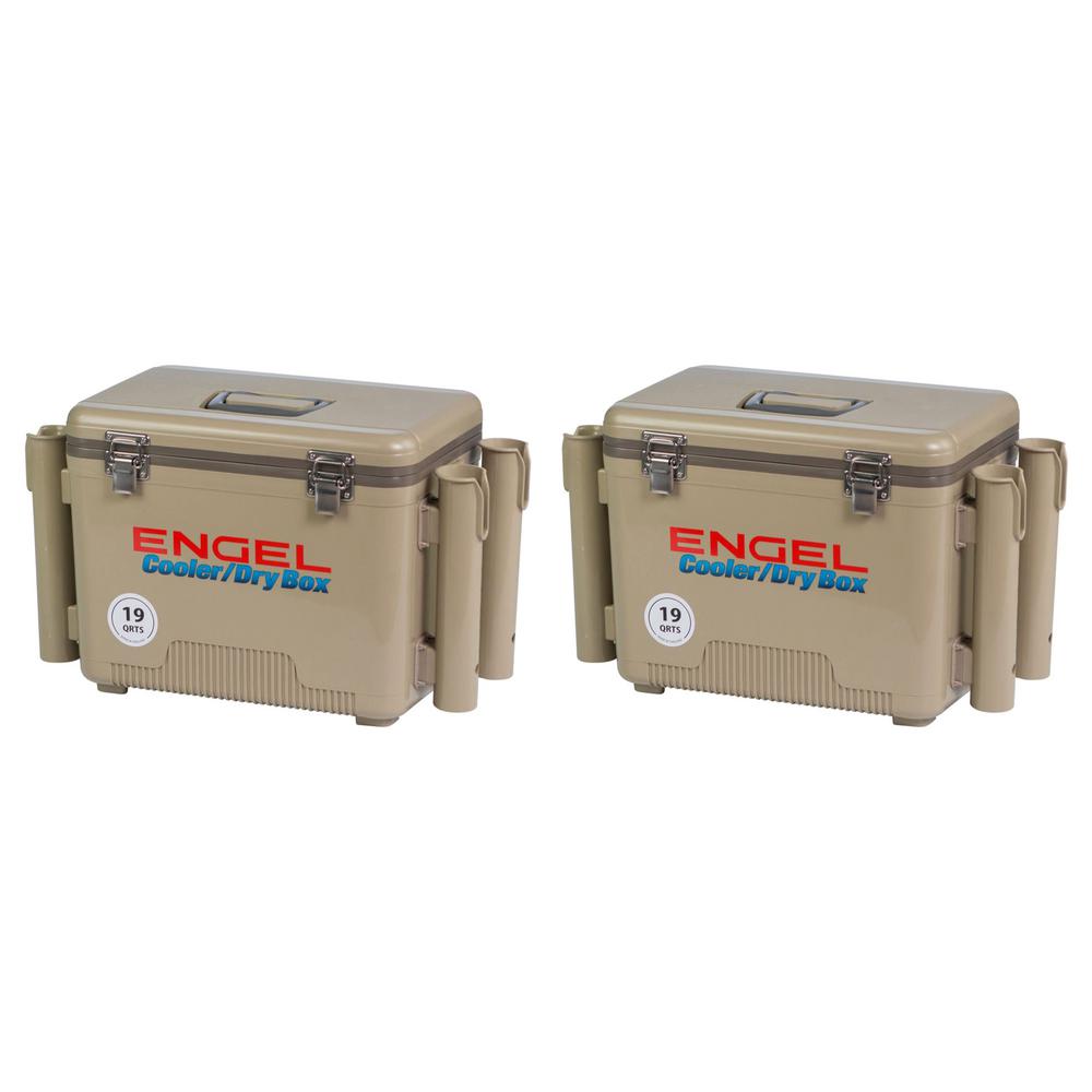 engel dry box cooler 19 with rod holders