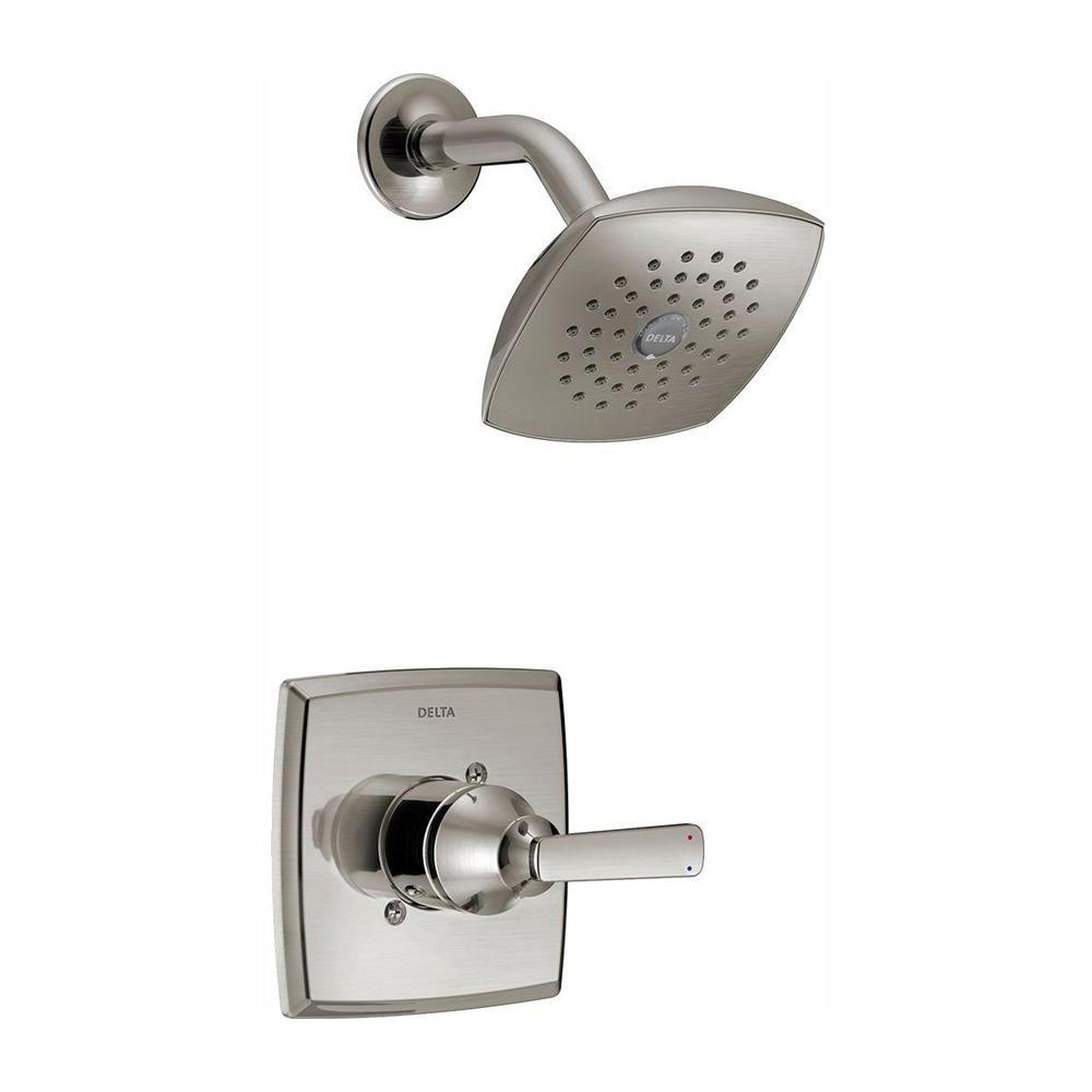 Delta Ashlyn 1 Handle Pressure Balance Shower Faucet Trim Kit In