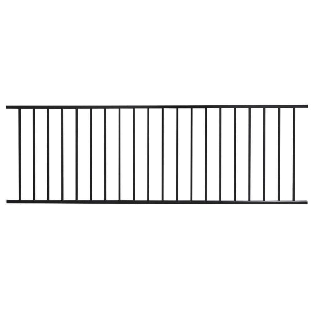 Zippity Black Metal Garden Fence (5 pack)WF29001 The Home Depot
