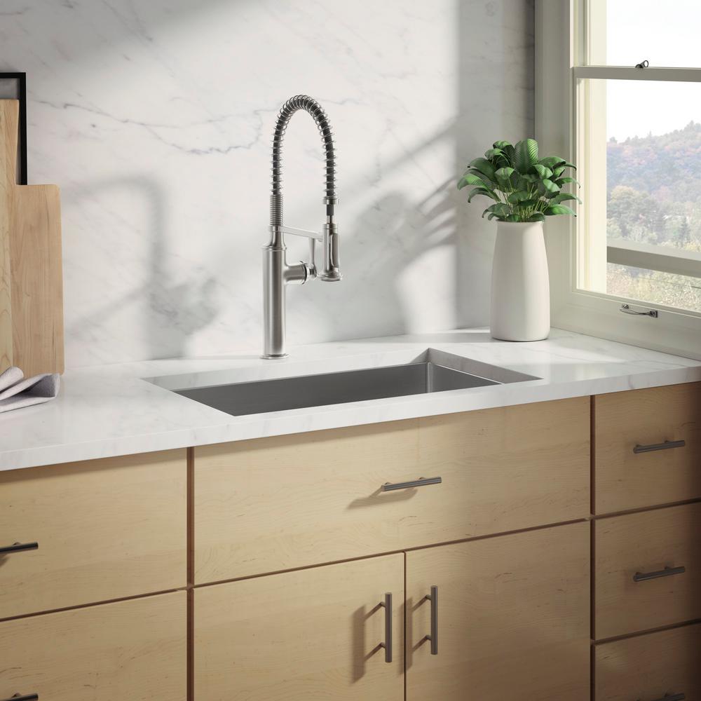 kohler kitchen sinks stainless steel top mount