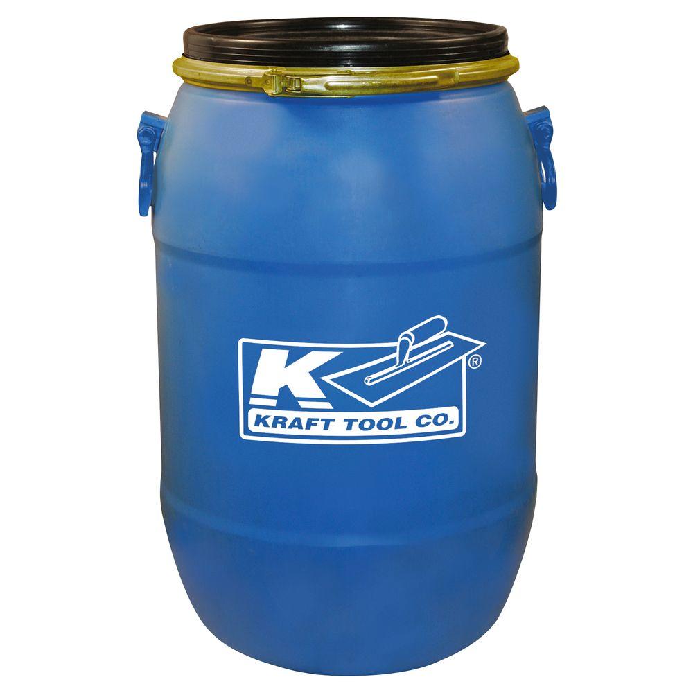Kraft Tool Co. 15 Gal. Mixing Barrel with Lid by Kraft Tool Co.