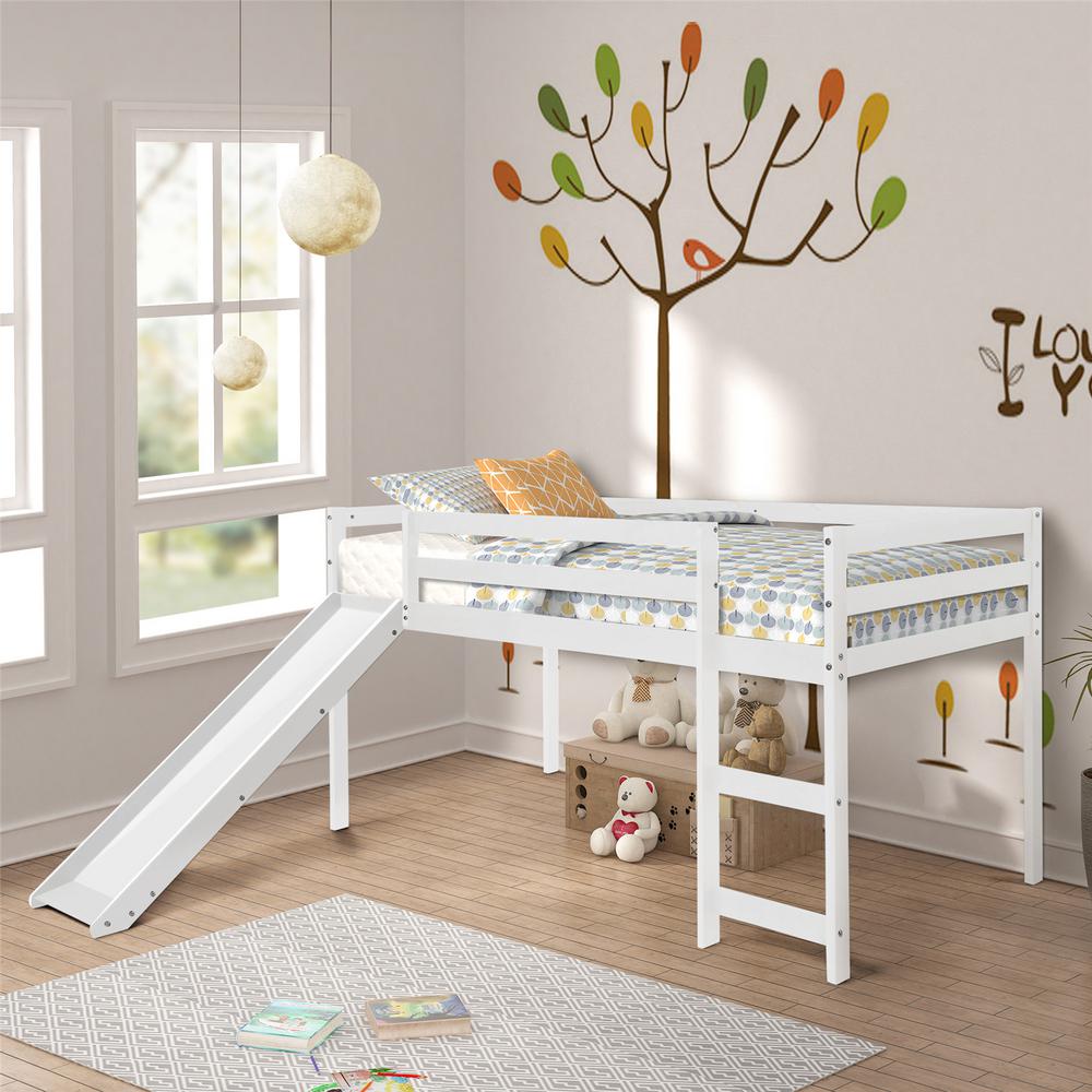 bunk beds for kids with slide