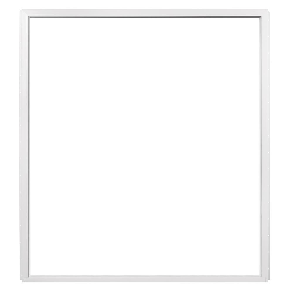 American Craftsman 72 in. x 80 in. 50 Series White Vinyl American Craftsman 72 in. x 80 in. 50 Series White Vinyl