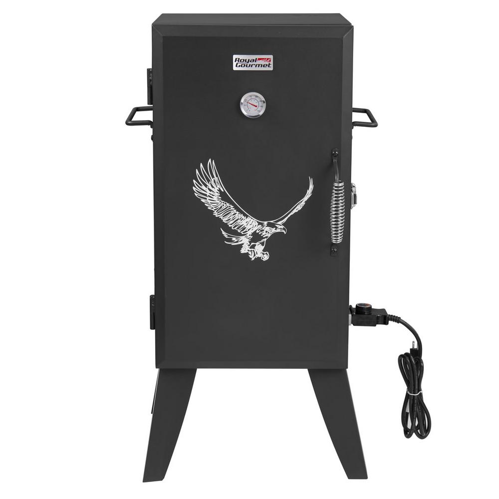 Royal Gourmet 28 In Electric Smoker With Adjule Temperature Royal Gourmet 28 In Electric Smoker With Adjule Temperature Control